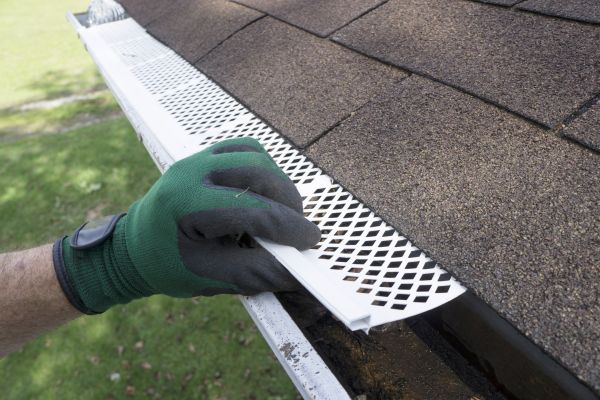 Gutter Filter Installation in Des Moines